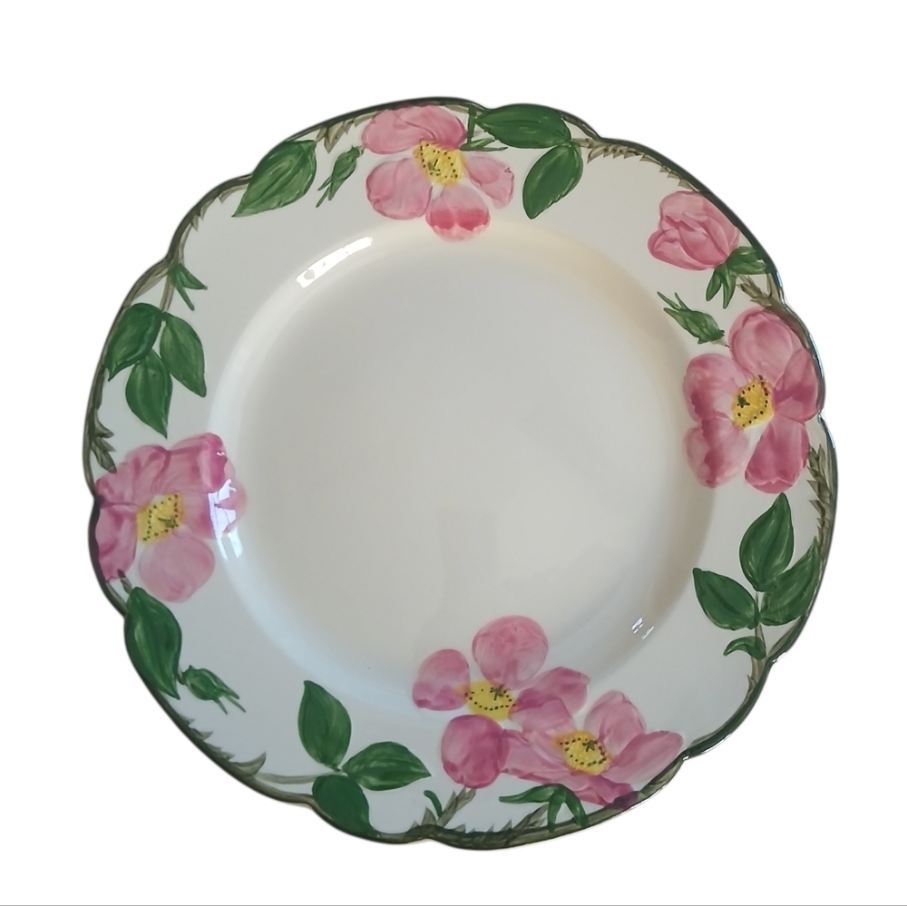 Vintage Franciscan Desert Pink Rose Dinner Plate Mid Century Modern